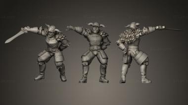 Military figurines Gaffgarion 3d model
